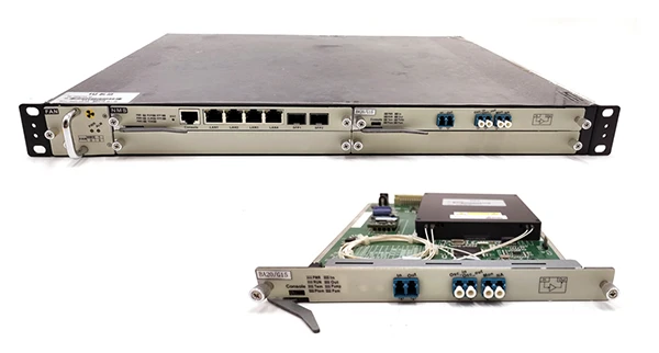 Penguat Penggalak Gentian Optik EDFA DWDM 1U Dipasang